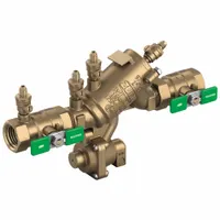 WILKINS Backflow Preventer: 975XL3, Std Configuration, Bronze, 3/4 in Pipe Size, MNPT, 33°F – 180°F (MPN 34-975XL3)