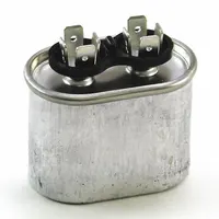 Capacitor: 370V AC, 2 in Overall Lg, Motor Run Capacitor, 7.5, 2 1/8 in x 2 in x 1 1/4 in (MPN 12907)