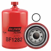 BALDWIN FILTERS Fuel Filter: Spin-On, 3 11/16 in Outside Dia, 1"-14 Thread Size, Cellulose, Komatsu (MPN BF1282)