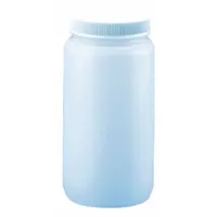 APPROVED VENDOR Reagent Bottle: LDPE, 2 L, 67 fl oz, Closure Included, White, 100-415 mm, Unlined