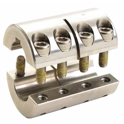 RULAND MANUFACTURING SPC-22-22-SS Two-Piece Rigid Shaft Coupling - Two-Piece Rigid Shaft Couplings