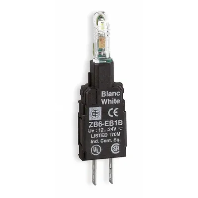 SCHNEIDER Lamp Module: 16 mm Size, Yellow, LED, 24 V AC Rating - Lamp Modules