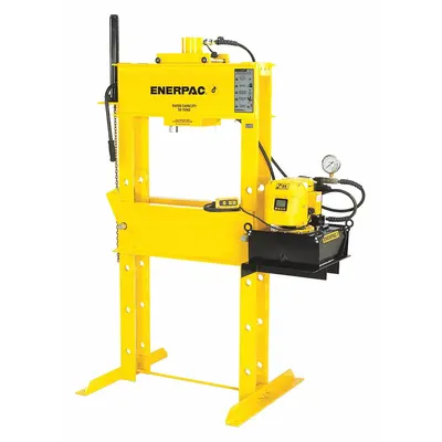 ENERPAC Hydraulic Press: Electric, H-Frame, 25 ton - Electric H-Frame Hydraulic Presses