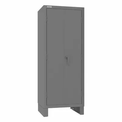 DURHAM MFG 3400-3S-95 Industrial Shelf Cabinet, 30 1/4 x 24 1/4 x 78 in, Gray - Industrial Shelf Cabinets