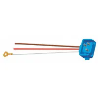 Automotive pigtail with 3 wires, 18-inch length, and 2 connectors. Features factory-molded PL-3 connector and 16 AWG wire. Used for connecting female pin lamps in vehicle lighting systems