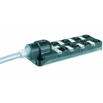 MURRELEKTRONIK M12 Passive Sensor Junction Block with Homerun Cable - Passive Sensor Junction Blocks with Homerun Cable