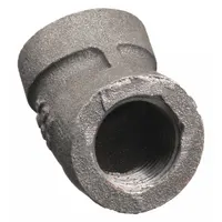 This ANVIL threaded pipe elbow features 1-inch female NPT connections on both ends, designed for high-pressure systems up to 2,000 psi at 150°F. It is used to change the direction of piping in industrial applications such as hydraulic, pneumatic, or steam lines