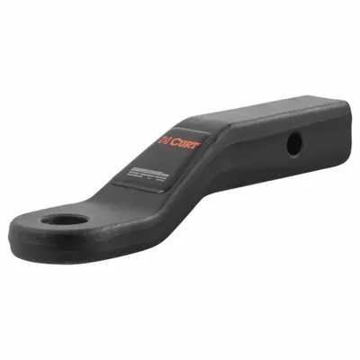 CURT Towing Ball Mount: V, 1 1/4 in Compatible Ball Shank Dia, Ball Mount Ball Mount - Ball Mounts