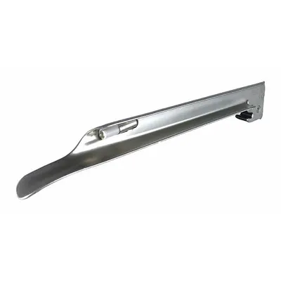 MEDSOURCE Laryngoscope Blades: Miller, 4 Blade Size, Std, 9 in Overall Lg