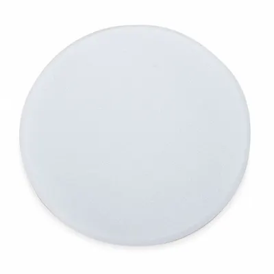 OEM Door Knob Wall Guard, White, Plastic, 5 in Dia, 1/8 in Projection - Door Knob Wall Guards