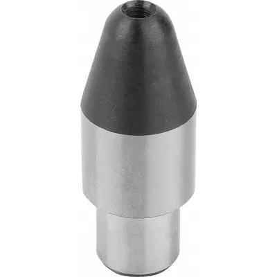 KIPP Tapered-Head Locating Pin: Tapered, Shouldered, Steel, 6 mm Shank Outside Dia - Tapered-Head Locating Pins