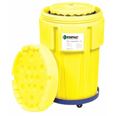 ENPAC Mobile Spill Collector Kit: Mobile Spill Collector Kit, 103 gal Spill Capacity - Drum Spill Collectors