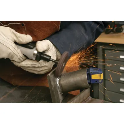 3M Die Grinder: Straight Tool, 1 hp Horsepower, 18,000 RPM Max. Speed, 1/4 in Collet Size - Air-Powered Straight Die Grinders