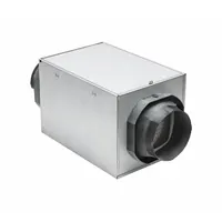 Supply fan, Fan, Fresh air, Fresh in, Ventilator: 180 cfm @ 0.100 in SP, Round Duct, 6 in Duct Dia (MPN FIN-180P-HW)
