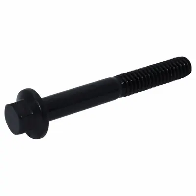 USA INDUSTRIALS Flange Bolts: Std, Steel, Grade 8, Black Oxide, 3 1/2 in lg, Partially Threaded - Grade 8 Steel Standard Flange Bolts
