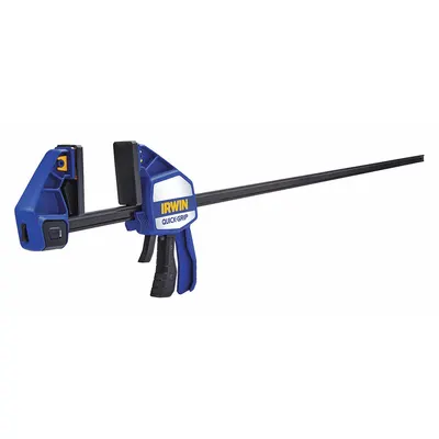 IRWIN Bar Clamp: Full-Faced / Flat, 50 in Max Jaw Opening, 9 1/4 in to 58 7/8 in - Dual-Function Trigger Clamps & Spreaders
