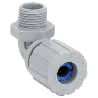 HUBBELL WIRING DEVICE-KELLEMS 90° Plastic Cable Grip - 90° Plastic Cable Grips
