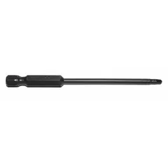 Imperial #0 Torq-Set head bit with standard hex shank, made from S2 steel. Supplied in a 5-pack. Used for driving Torq-Set fasteners in precision assembly applications.