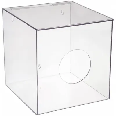 CONDOR Hinged Top Dispenser for Bulk Bouffant Caps - Hinged Top Dispensers for Bulk Protective Clothing