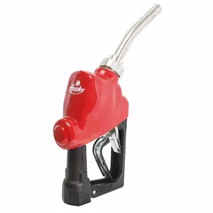 This HUSKY manual nozzle features a pressure-activated design with a maximum flow rate of 40 gpm. It is constructed with an aluminum body, aluminum spout, and rigid aluminum extension. No meter is included. Suitable for high-volume dispensing of liquids in commercial settings.