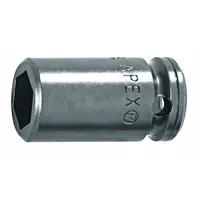 APEX Power Socket: Magnetic, 1/4 in Drive Size, 1/4 in Socket Size, 6-Point, Std, Oiled (MPN MX-1108)
