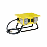 SOUTHWIRE Power Distribution Box: Single Phase, 125/250V AC, 30 A Inlet Current Rating, NEMA 5-20R (MPN 6534UGSX)