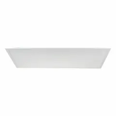 This 2 ft. x 4 ft. LED flat panel troffer delivers 5,300 lumens with selectable color temperatures of 3500K, 4000K, or 5000K. It consumes 45 W and operates on 120 to 277V AC input. The fixture is dimmable, making it suitable for commercial lighting applications such as offices, schools, and retail spaces.