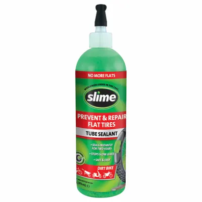 SLIME 10004 Tire Repair Sealant, 16 oz Bottle, Green - Tire Sealants