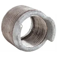 ANVIL Metal Pipe Straight: Straight, 300 psi @ 150° F, 1 in x 3/4 in, Malleable Iron, Made in USA (MPN 0319911301)