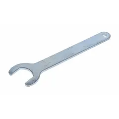 This single-piece router wrench has a 1.13-inch wrench size, used for tightening or loosening collets and nuts on routers during bit changes. It provides the correct interface for secure router maintenance.
