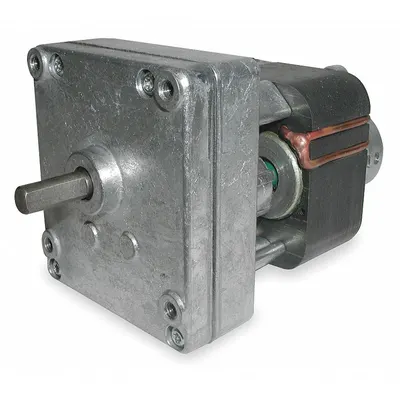 Dayton Gearmotor: Parallel, Single Output Shaft, Shaded Pole, Open, 30.6 RPM - C-Frame Parallel Shaft AC Gearmotors