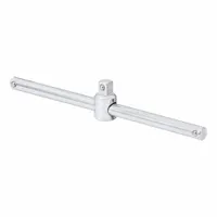 PROTO Sliding Bar: 3/8 in Drive, 8 in Lg, Smooth Grip, Alloy Steel, Chrome (MPN J5285)