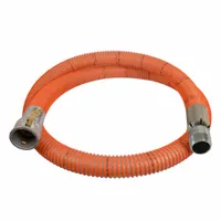 Suction and Discharge Hose: 4 in Hose Inside Dia., 75 psi, Clear/Orange, 4 in x 4 in Fitting Size (MPN WST400-20CN)