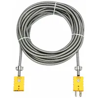 TEMPCO Extension Lead: Extension Lead, 900°F Max Temp °F, 482°C Max Temp °C, Male, Female (MPN ECA00080)