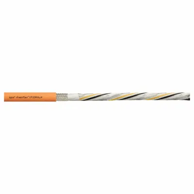 CHAINFLEX Servo Motor Cable: Orange, PVC Jacket - Servo Motor Power Cables