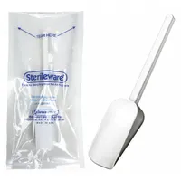 Scoop: Sterile, Polystyrene, 60 mL Capacity - mL, 2 fl oz Capacity - oz, 20.5 cm Overall Lg, White (MPN H36902-0000)
