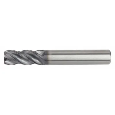 WIDIA HANITA Corner Chamfer End Mill: Carbide, AlTiN Coated, 4 Flute, 14 mm Mill Dia - Fast-Cutting Carbide Corner-Chamfer End Mills for Steel & Cast Iron