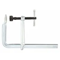 BESSEY Bar Clamp: Medium Duty, Sliding T Handle, 12 in Jaw Opening - Max, 1,770 lb Clamping Force, F (MPN DT2400-12)