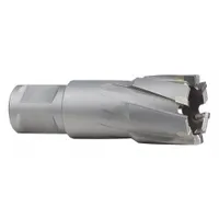 MILWAUKEE Annular Cutter: 7/8 in Cutter Dia, 2 in Max Cutting Dp, Bright, Carbide, Weldon Flat (MPN 49-59-4089)