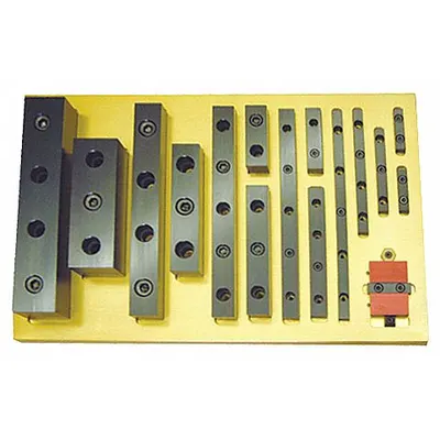 MITEE-BITE PRODUCTS INC Locating Rail, 3 in L x 3 in W x 0.73 in H - Locating Rails