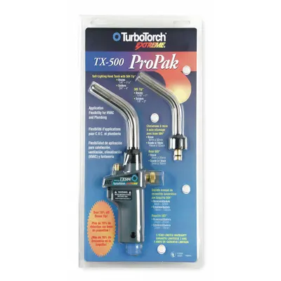 TURBOTORCH Hand Torch: Swirl Flame, Trigger-Start - High Output Hand Torches
