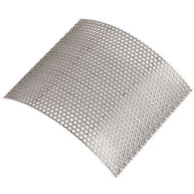OEM Soil Grinder Stainless Plate: No. 10 Perforated - Soil Grinder Accessories