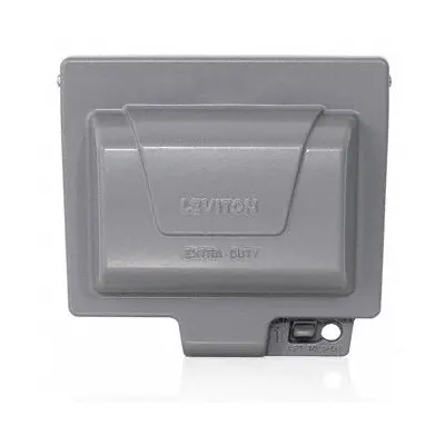 LEVITON 1-Gang While-in-Use Weatherproof Cover - 1-Gang While-in-Use Weatherproof Covers