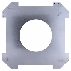 Mounting bracket for installing speakers in suspended ceilings. Each bracket measures 24 in length by 16 3/4 in width. Includes two attachable tiles for installation. Suitable for commercial audio systems in offices, retail spaces, and schools.