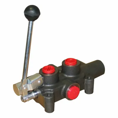 CHIEF Hydraulic Directional Control Valve: Four-Way / Three Positions, Tandem Center - Manual Spool Monoblock Valves