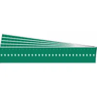 Pipe Marker: Air, Green, White, Fits 3/4 in and Smaller Pipe O.D., 28 Pipe Markers, 5 PK (MPN 91898-PK)