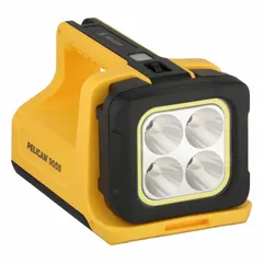 Rechargeable lantern delivering 3,369 lumens max. output with a 489-meter max. beam distance and 2.75-hour run time at max. brightness. Housed in an ABS body, it provides portable high-intensity illumination for large-area lighting in industrial settings such as maintenance, inspection, and emergency response.