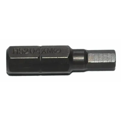 ZEPHYR Insert Bit: Insert Bit, Imperial, Hex Head, Std, 1 in Overall Lg, Not Impact Rated - Hex Insert Bits
