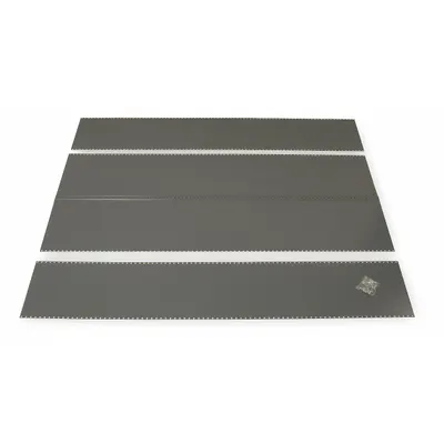 EDSAL Panel Kit: 85 in x 36 in, Steel, Gray - Full Panel Kits for Standard Metal Shelving