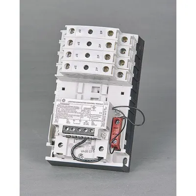 GE Lighting Magnetic Contactor: 8 Poles, 277V AC, 30 A - Mechanically Held Lighting Contactors